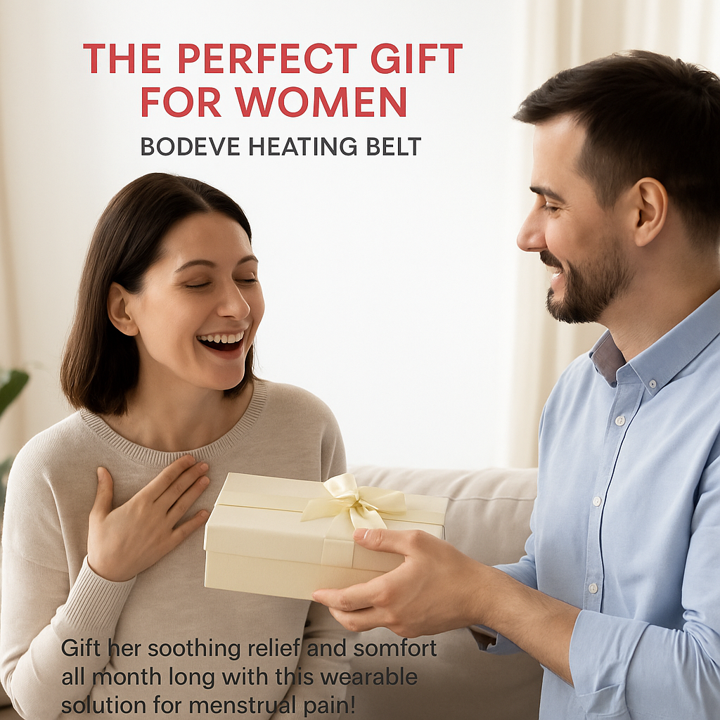 Bodeve Menstrual Relief Belt + Herbal Tea & Activated Rose Quartz