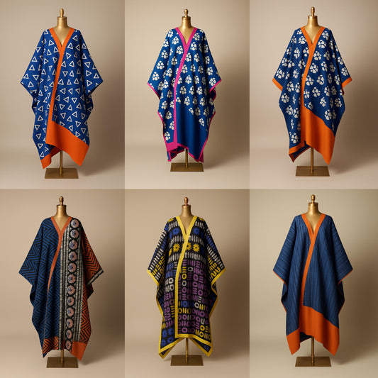 Colorful Free Flowing Bubu Styles 1