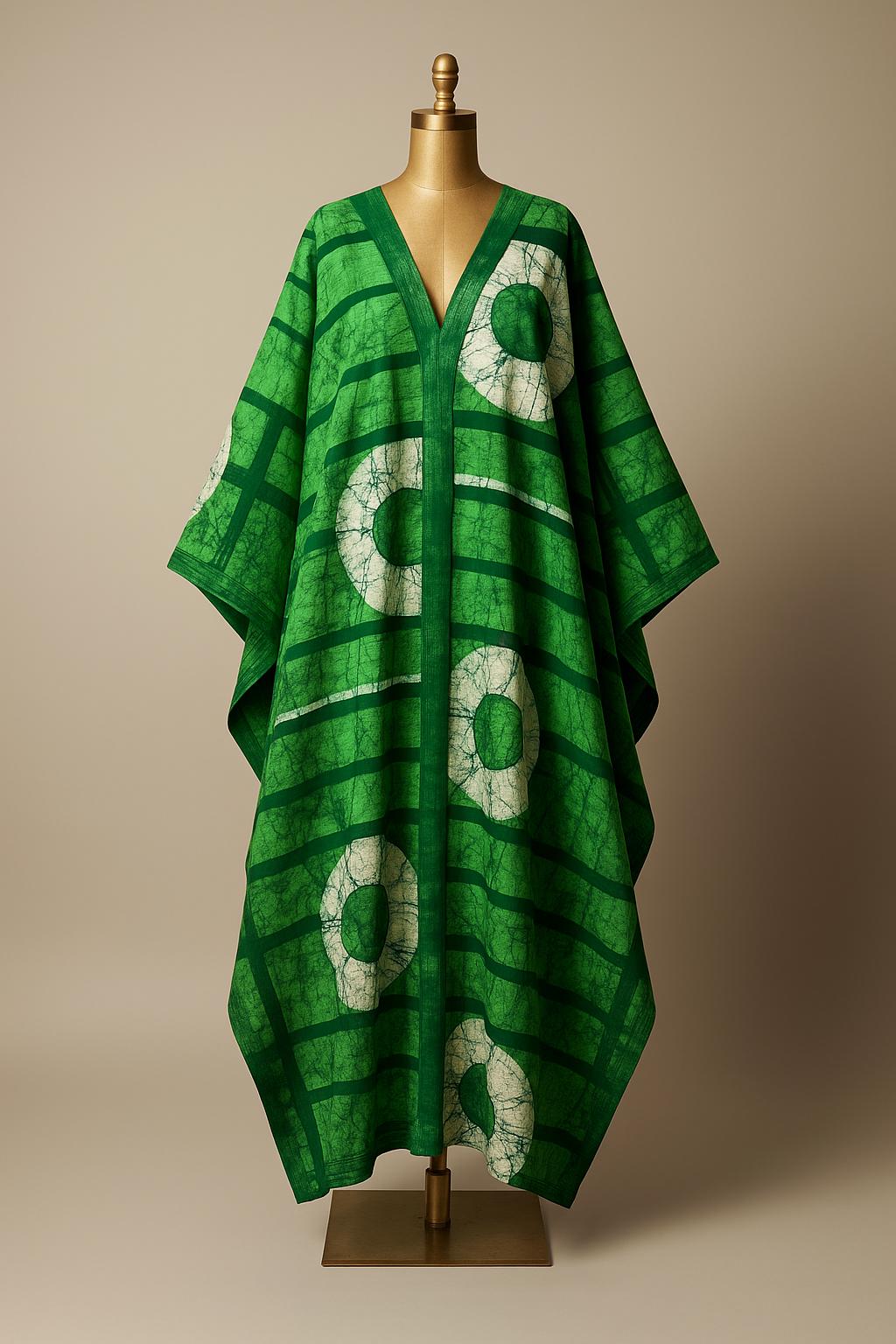 Free Flow Multicolored Bubu Kaftans