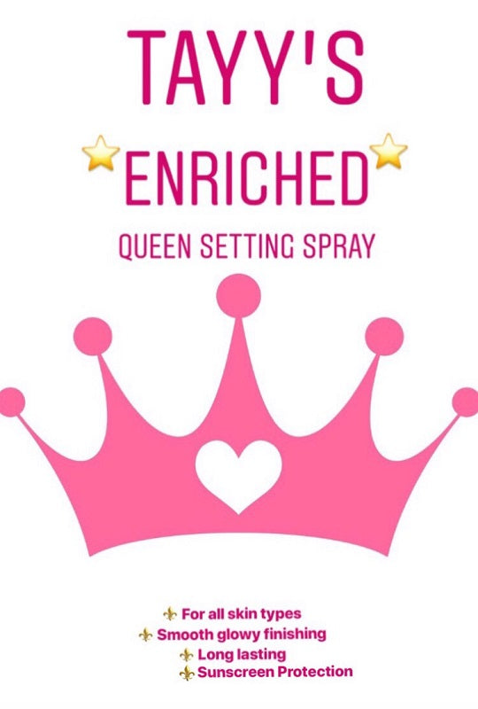 Tayy's Queen Enriched Setting Spray 2 oz