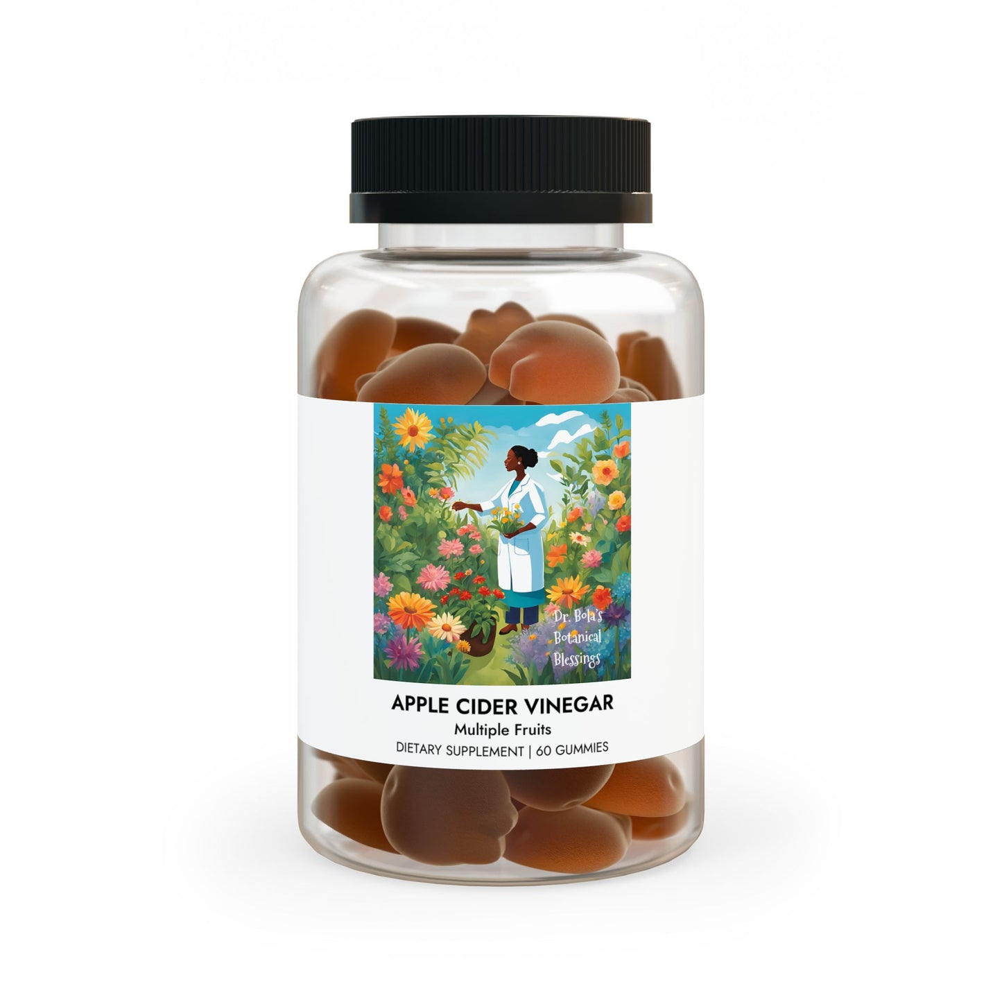 Dr. Bola's Botanical Blessings - Apple Cider Vinegar Gummies (60 Gummies)