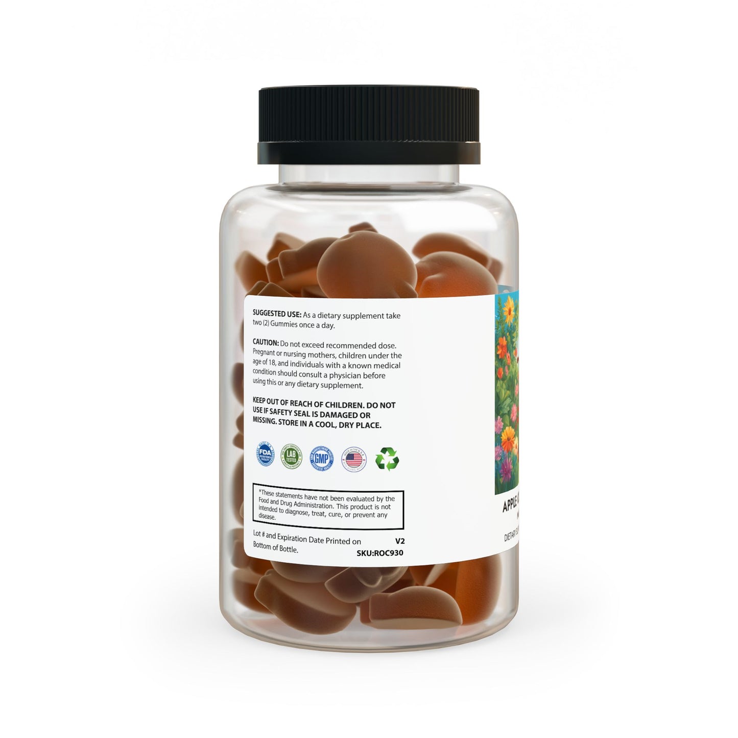 Dr. Bola's Botanical Blessings - Apple Cider Vinegar Gummies (60 Gummies)