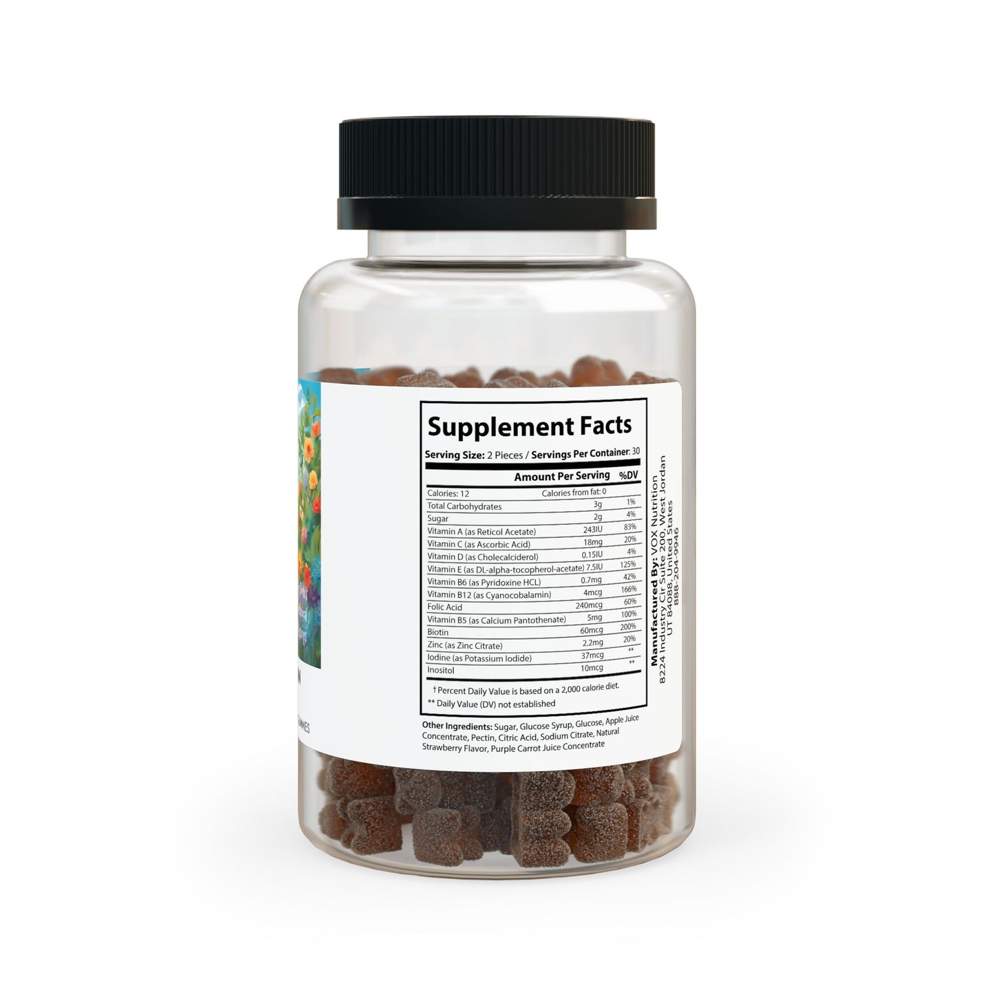 Dr. Bola's Botanical Blessings - Multivitamin Gummies for Adults (60 Gummies)