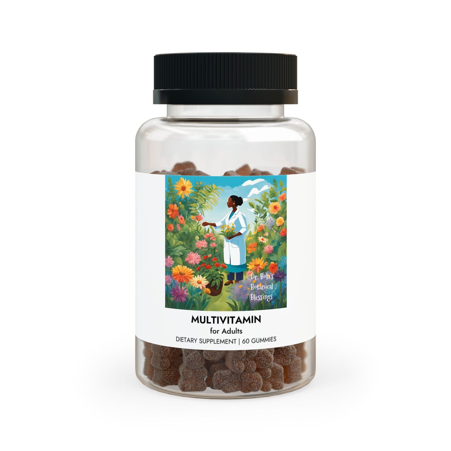 Dr. Bola's Botanical Blessings - Multivitamin Gummies for Adults (60 Gummies)