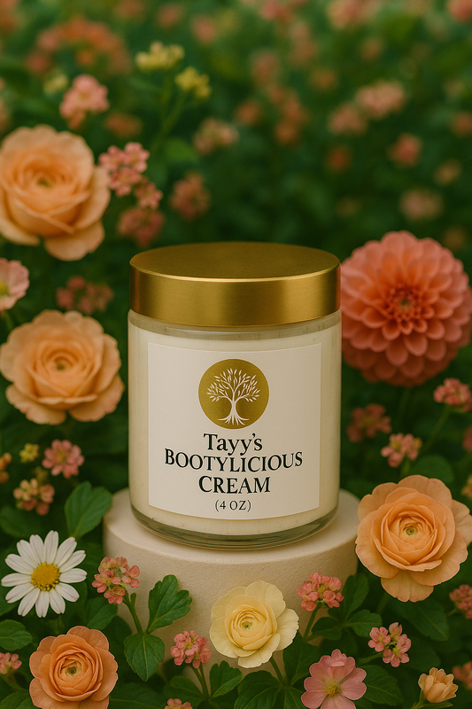 Tayy’s Bootylicious Cream - A Herbal and Natural Solution To Butt Enhancement By Tayy's Elegant Beauty - No Surgery Needed!