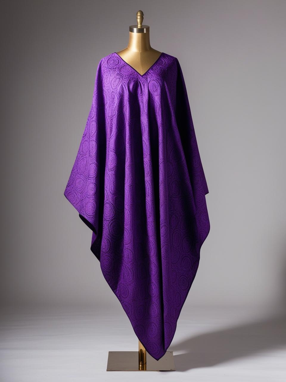 Purple Bubu Kaftan